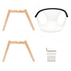 1/2/4 Dining Chair Glass/Wood/Metal Dining Table Office Coffee Lounge Furniture