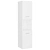 Bathroom Furniture Set White Engineered Wood vidaXL