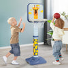 Basketball Hoop Soccer Set, 3-in-1 Kids Basketball Stand Sports Activity Center