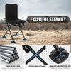 360° Swivel Silent Hunting Chair Folding Camo Blind Hunter Chair Fishing Camping