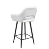 2PCS Barstools Padded Upholstered Dining Chair Breakfast Bar Seating for Cafe