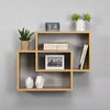 Display Space Saving Multi Compartment Floating Wall Shelves Display Shelf