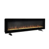 60 INCH Freestand Electric LED Crystal Fireplace Wall Mounted Inset Into Fire UK