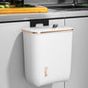 Kitchen Rubbish Bin Waste Recycling Baskets Handy Dustbin Lidded Bathroom Slim