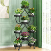 Plant Stand Indoor Creative Heart Shape Plant Stand for Patio Garden Living Room