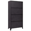 Locker Cabinet Anthracite 90x40x180 cm Steel vidaXL