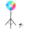 60CM Color Prize Wheel Dry Erase Tripod for Trade Show Fortune Spinning Game UK