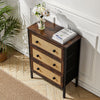 3/4/5/6/8 Drawers Dresser Tower Organizer Storage Chest of Drawers Metal Frame