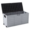 Garden Storage Sheds Chest Organiser Lockable Deck Container Patio Castors Box