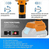 Cordless Electric Rivet Gun Brushless with LED For DeWalt 18V 20V Li-ion Battery