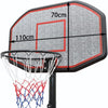 Full Size 10ft Adjustable Basketball Hoop and Stand Freestanding Indoor Outdoor