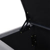 Upholstered Bed, Double Bed 4FT6 with Storage Bench Ottoman Storage Bed Frame