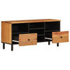 Gecheer TV Cabinet 100x33x46 Solid Wood Acacia M4P1