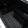 Outdoor XL Smoker Charcoal BBQ Grill Portable Garden Barbecue Trolley with Shelf