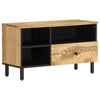 TV Cabinet 80x33x46 Solid Wood E1I1