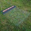 Drag Harrow 4ft Wide x 5ft Long 2.4m Chain ATV Tractor Lawn Rake Levelling Steel