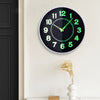 30cm Luminous Wall Clock Bedroom Kitchen Clock Quartz Sweep Movement Home Office