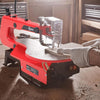 16" Scroll Saw With Variable Speed Steel Bed 45° Tilting Arm Light & Dust Blower