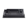 Folding Computer Desk with Storage Shelf Foldable Study Table Laptop Home Office