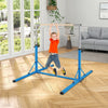 Kids Foldable Gymnastics Bar Adjustable Horizontal High Bars Home Training Gym