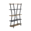 5 Tier Corner Shelves Display Cabinet Bookshelf Unit Home Living Room Furniture