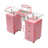 Manicure Nail Table Nail Beauty Technician Desk Art Workstation + Dust Collector