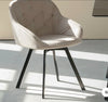 Keaton Swivel Dining Chairs beige 40-3-10