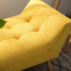 Chenille Window Seat Bed End Sofa Chair Chaise Lounge Bench Pouffe Bedroom Stool