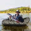 Fishing Float Tube with Storage Pocket & Rod Holder-Camouflage