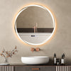Illuminated Bathroom Mirror 60cm 3 LED Lights Dimmable Demister Lightup Anti-fog