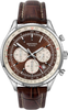 Sekonda Maverick Men’s 42mm Chronograph Watch, Brown Leather 50M Water Resistant