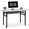 Folding Computer Desk Modern Home Office Laptop Table Study Writing Workstation