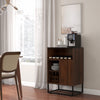 Freestanding Wine Cabinet Storage Cabinet Kitchen Buffet Sideboard Wine Rack