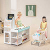 Kids Supermarket Shopping Set Interactive Pretend Play Grocery Store