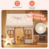 Kids Play Tent Indoor Children Playhouse Toddler Playroom Tent with Star Lights