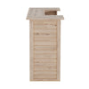 Pent Roof Wood Outdoor Bar Shed Drinks Cocktail Serving Home Bar Shelter Parties