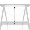 Greenhouse with Base Frame 334x169x202 Aluminium W9C4