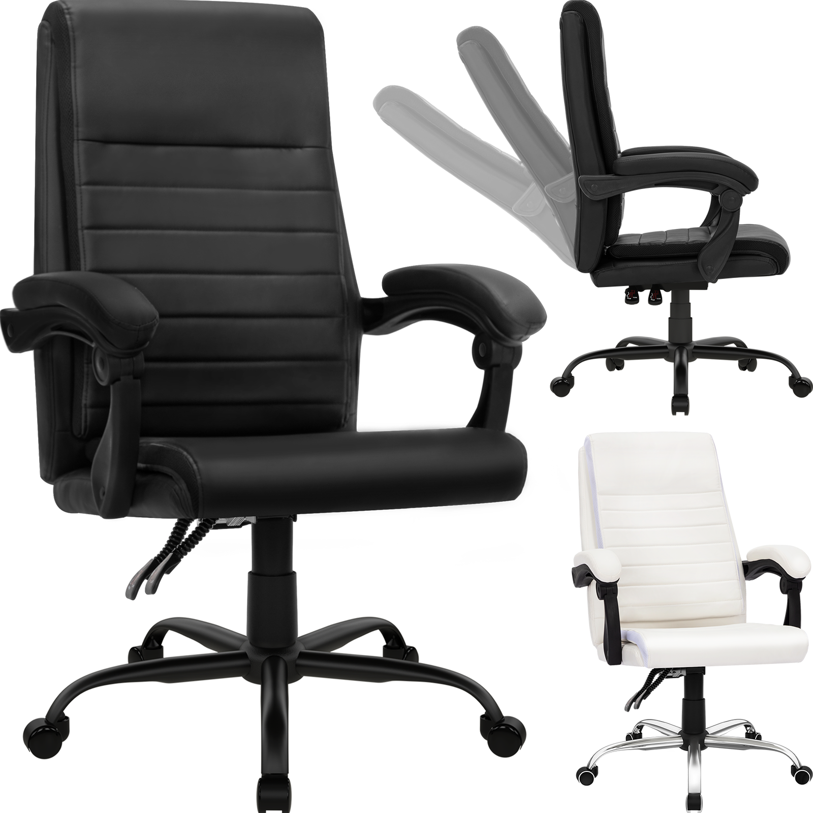 Ergonomic Computer Chair Executive Office Chair Comfy Desk Chair Load ...