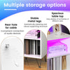LED Bedside Table White Drawer Cabinet Side End Table Nightstand Storage Guchrwm