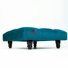 Square Coffee Table Chesterfield Upholstered Footstool Pouffe Foot Stool Seat