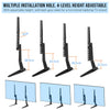 Tabletop TV Stand Pedestal 17-55" Desk TV Mount Bracket for Samsung Sony