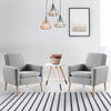 Occasional Armchair Comfy Accent Chair with Upholstered Single Sofa Arm Chairs