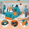 Toddler Slide and Swing Set Indoor Climber with Slide & Basketball Hoop