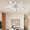 Dimmable Ceiling Fan with LED Light Adjustable Wind Speed Remote Control Bedroom
