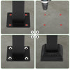 1-4 Steps Iron Handrail Stair Railing Hand Rail Kit Fit Outdoor Garden Steps UK