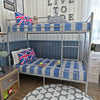 Metal Single & Triple Bunk Beds Frame Double & Single Kids Bedroom Furniture UK