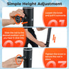COSTWAY Portable Basketball Hoop Outdoor 3-10 FT Height Adjustable