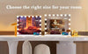 LED Hollywood Makeup Mirror Large Vanity Light Mirror with Dimmable LED Bulbs