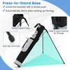 Small Golf Club Carry Bag with Shoulder Strap-White