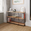 Oak Cube Storage Shelving Unit Bookcase Storage Unit